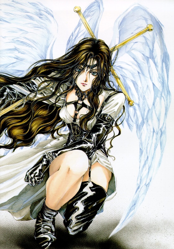 Otaku Gallery  / Art Books / Angel Sanctuary - Angel Cage / 011.jpg